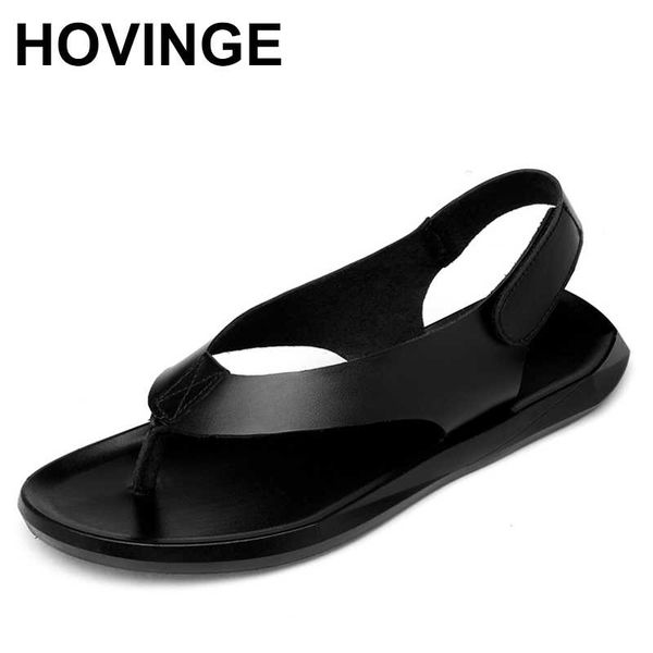 hovinge summer man breathable beach sandals men shoes genuine leather sandals shoes italian design casual for men, Black
hovinge summer man breathable beach sandals men shoes genuine leather sandals shoes italian design casual for men, Black