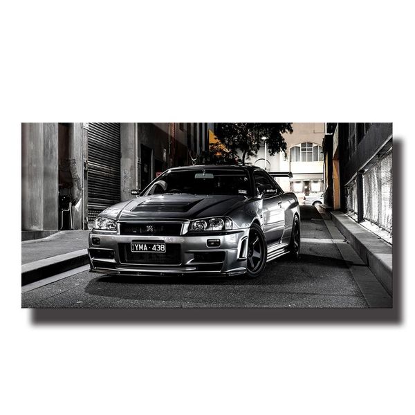 холст картина спорт авто работа современного nissan skyline gtr автомобили фотография стена искусство для гостиной home decor (no frame
холст картина спорт авто работа современного nissan skyline gtr автомобили фотография стена искусство для гостиной home decor (no frame