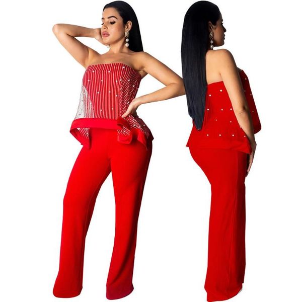 women's jumpsuits & rompers body feminino rushed jumpsuit women 2021 summer europe and america sleeveless mesh pearl bubbles nightclub, Black;white
women's jumpsuits & rompers body feminino rushed jumpsuit women 2021 summer europe and america sleeveless mesh pearl bubbles nightclub, Black;white