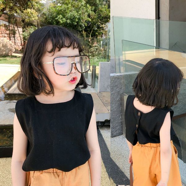 xuan 2020 summer new children's cotton and linen korean style children's cotton and linen vest rear split vest, Blue
xuan 2020 summer new children's cotton and linen korean style children's cotton and linen vest rear split vest, Blue