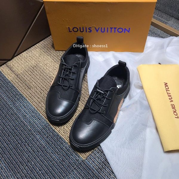 2021-2020 high -end fashion men 's printed letter flat low -casual shoes large size leather breathable outdoor sneakers ,size :38, Black
2021-2020 high -end fashion men 's printed letter flat low -casual shoes large size leather breathable outdoor sneakers ,size :38, Black