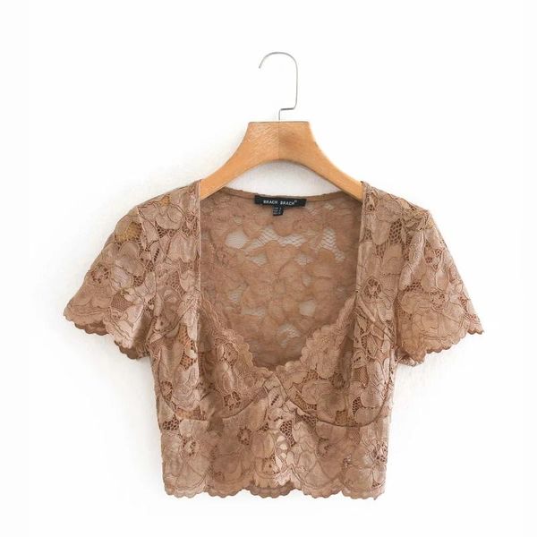 summer new chic v neck lace blouses korean streetwear crop blusas mujer vintage hollow out short sleeve female shirts, White
summer new chic v neck lace blouses korean streetwear crop blusas mujer vintage hollow out short sleeve female shirts, White