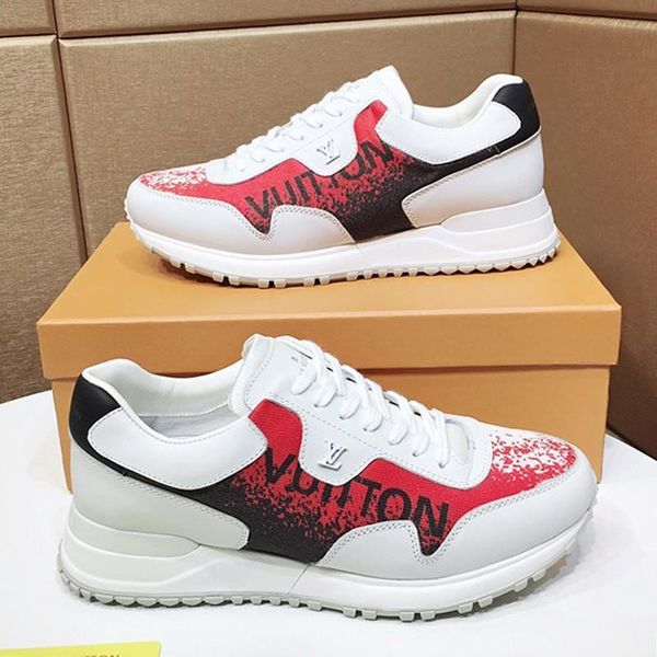 luxury mens shoes fashion sneakers with box zapatos de hombre running trainers chaussures pour hommes men shoes casual run away sneaker sale, Black
luxury mens shoes fashion sneakers with box zapatos de hombre running trainers chaussures pour hommes men shoes casual run away sneaker sale, Black