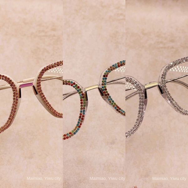 b5tcu plain women's fashionable diamond eye protection transparent internet red tiktok same type metal diamond glasses glasses frame in
b5tcu plain women's fashionable diamond eye protection transparent internet red tiktok same type metal diamond glasses glasses frame in
