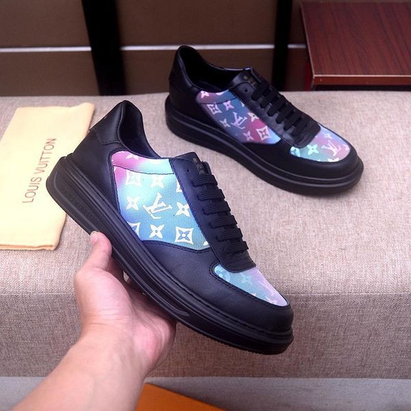 2020i luxury design mens fashion printed leather rubber sole sneakers wild breathable me's casual shoes me's banquet shoes size: 3, Black
2020i luxury design mens fashion printed leather rubber sole sneakers wild breathable me's casual shoes me's banquet shoes size: 3, Black