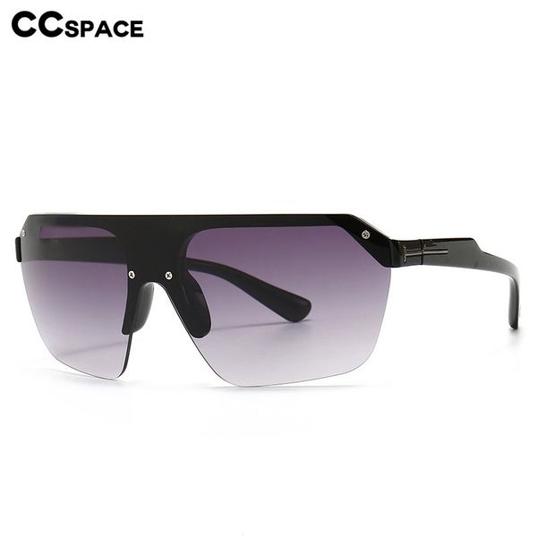 46525 half-frame goggle oversized sunglasses men women fashion shades uv400 vintage glasses, White;black
46525 half-frame goggle oversized sunglasses men women fashion shades uv400 vintage glasses, White;black