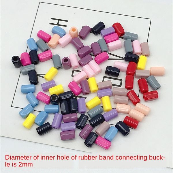 children's simple candy color rubber band beads beaded beaded rubber band butt tube bead inner hole 2mm hair ring string bead buckle, Silver
children's simple candy color rubber band beads beaded beaded rubber band butt tube bead inner hole 2mm hair ring string bead buckle, Silver