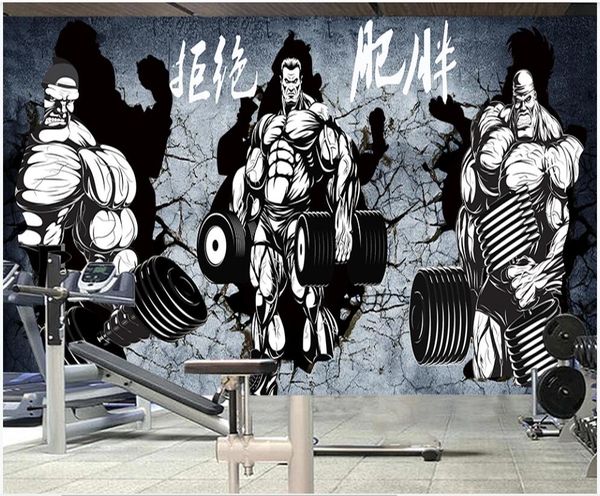 3d wallpaper custom p mural on the wall breaking the wall sports fitness club home decor 3d wall murals wallpaper for living room
3d wallpaper custom p mural on the wall breaking the wall sports fitness club home decor 3d wall murals wallpaper for living room