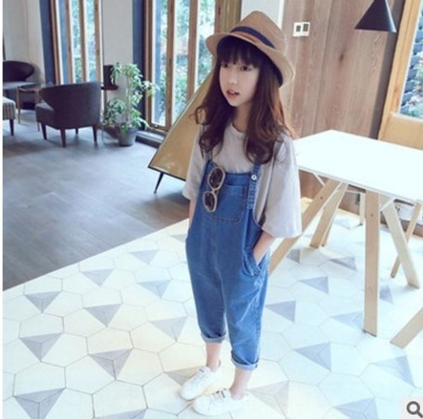 iirvc new korean autumn girl cowboy capri medium harlan pants suspender harlan pants and large children's suspenders fashionable childr, Blue
iirvc new korean autumn girl cowboy capri medium harlan pants suspender harlan pants and large children's suspenders fashionable childr, Blue