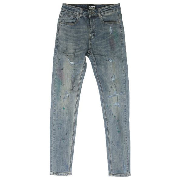 multicolor paint splatter jeans vintage blue stretch denim jean slim fit biker pants men streetwear
multicolor paint splatter jeans vintage blue stretch denim jean slim fit biker pants men streetwear