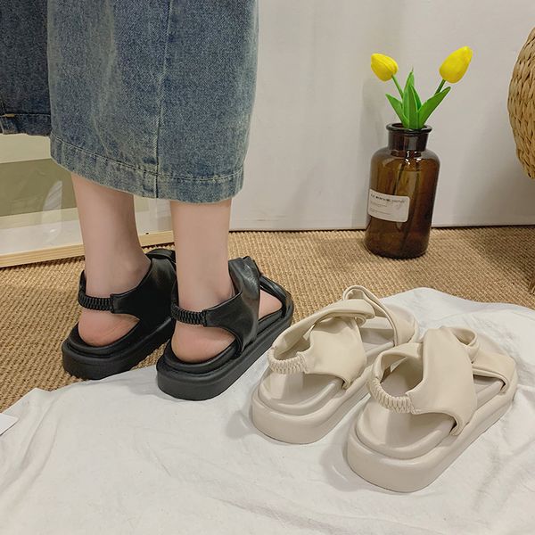 2020 summer comfort shoes for women roman sandals strappy heels all-match espadrilles platform muffins shoe suit female beige, Black
2020 summer comfort shoes for women roman sandals strappy heels all-match espadrilles platform muffins shoe suit female beige, Black