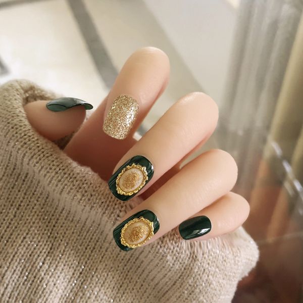 24pcs / коробка полное покрытие накладные ногти нажмите на патч lasting водонепроницаемый daily европейских и американских носимых полное по, Red;gold
24pcs / коробка полное покрытие накладные ногти нажмите на патч lasting водонепроницаемый daily европейских и американских носимых полное по, Red;gold