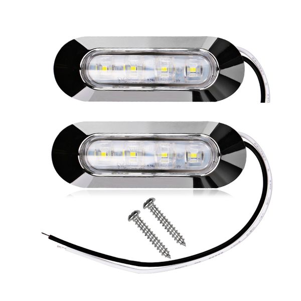 urbanroad 2pcs 4 led for fender truck trailer universal side marker clearance light 12v 24v led side marker lamp car styling
urbanroad 2pcs 4 led for fender truck trailer universal side marker clearance light 12v 24v led side marker lamp car styling