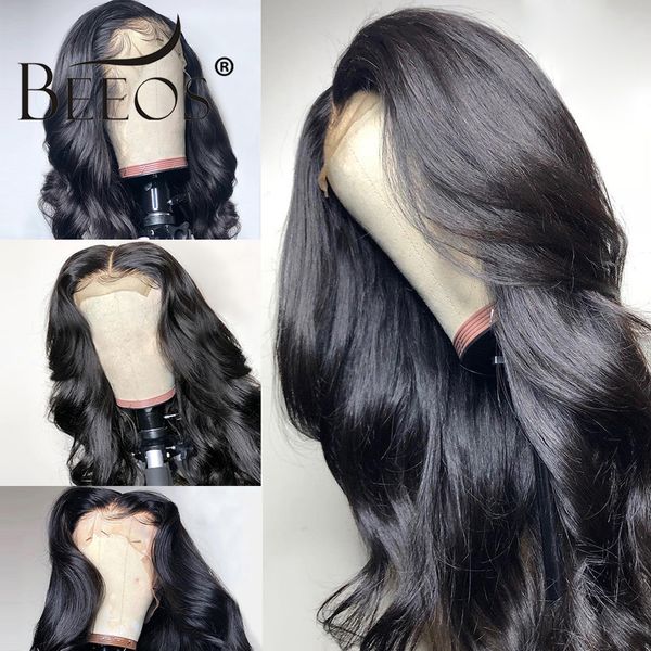 beeos body wave brazilian remy deep part 13*6 lace front human hair wigs baby hair pre plucked for women, Black
beeos body wave brazilian remy deep part 13*6 lace front human hair wigs baby hair pre plucked for women, Black