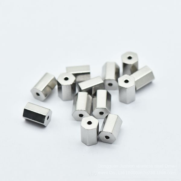 pin stainless steel through-hole hexagonal diy hole bead column beads accessories drilling beads diy accessories lathe parts, Silver
pin stainless steel through-hole hexagonal diy hole bead column beads accessories drilling beads diy accessories lathe parts, Silver
