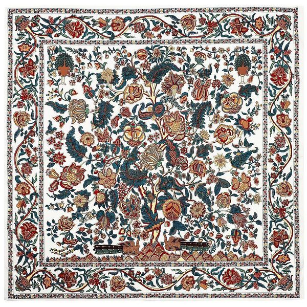 130*130cm women twill 100% silk square scarf tree print vintage scarves handmade lady shawl hijab headwear, Blue;gray
130*130cm women twill 100% silk square scarf tree print vintage scarves handmade lady shawl hijab headwear, Blue;gray