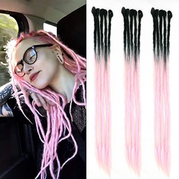 nicole kanekalon braiding dreadlocks hair expressions handmade dreadlocks crochet braid ombre pink braids hair 20inch ing, Black
nicole kanekalon braiding dreadlocks hair expressions handmade dreadlocks crochet braid ombre pink braids hair 20inch ing, Black