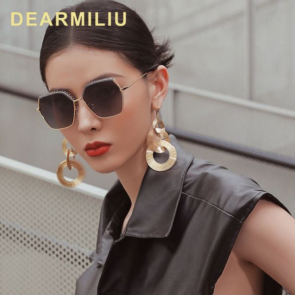 dearmiliu 2020 new polarized sunglasses women polygonal metal large frame glasses outdoor driving uv400 feminino, White;black
dearmiliu 2020 new polarized sunglasses women polygonal metal large frame glasses outdoor driving uv400 feminino, White;black