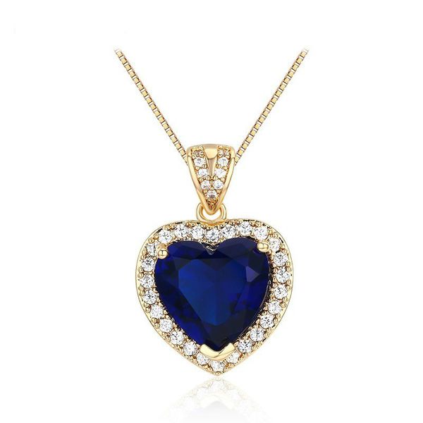 ocean heart peach dark blue cz accent with cz suspension pingente pendants necklace women gold color jewelry collares undertale, Silver
ocean heart peach dark blue cz accent with cz suspension pingente pendants necklace women gold color jewelry collares undertale, Silver