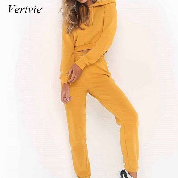 running sets vertvie women yoga set striped hooded elastic waist tracksuit sportswear fitness gym crop sweatshirt+pant, Black;blue
running sets vertvie women yoga set striped hooded elastic waist tracksuit sportswear fitness gym crop sweatshirt+pant, Black;blue