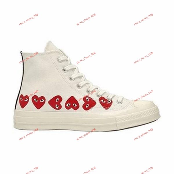 2020 cònvèrse x commédes garcòns play chùck tà ylor all stà r 1970s high-sneakers black red heart-shaped casual canvas shoes plimsolls
2020 cònvèrse x commédes garcòns play chùck tà ylor all stà r 1970s high-sneakers black red heart-shaped casual canvas shoes plimsolls