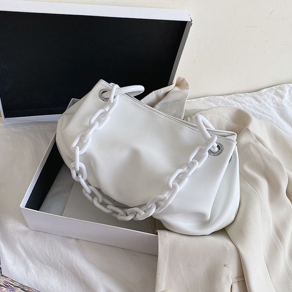 bags for women 2020 small pu leather cloud bags simple solid color shoulder handbags travel armpit bag hand bag chain design
bags for women 2020 small pu leather cloud bags simple solid color shoulder handbags travel armpit bag hand bag chain design