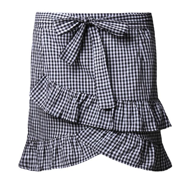 womens lady stretch plain high waist skater flared ruffle plaid striped pleated skirt a line short mini beach skirts, Black
womens lady stretch plain high waist skater flared ruffle plaid striped pleated skirt a line short mini beach skirts, Black