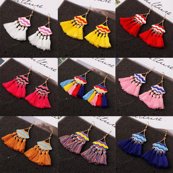 bohemia alloy long tassel designer earrings lips metal drip glaze wave charm earring dangle fringe drop ear hook pendant eardrop for women, Silver
bohemia alloy long tassel designer earrings lips metal drip glaze wave charm earring dangle fringe drop ear hook pendant eardrop for women, Silver