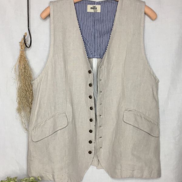 linen new casual literary loose large size linen vest slimming cardigan sleeveless women's vest vest, Black;white
linen new casual literary loose large size linen vest slimming cardigan sleeveless women's vest vest, Black;white