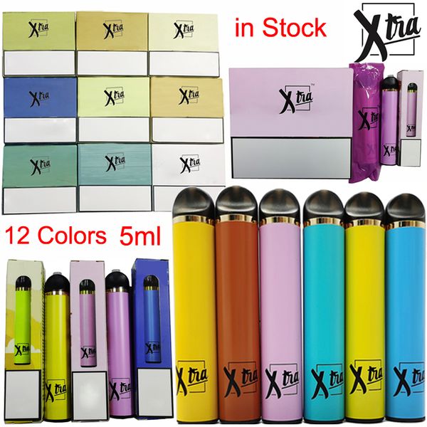 Xtra Disposable Vape Pen 5ml Device Pods 650mAh Battery Starter Kits Vaporizer Vape Pens Carts Electronic Cigarettes 14 Colors Empty
Xtra Disposable Vape Pen 5ml Device Pods 650mAh Battery Starter Kits Vaporizer Vape Pens Carts Electronic Cigarettes 14 Colors Empty
