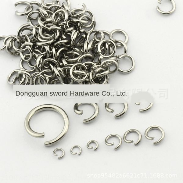 stainless steel opening closing diy accessories necklace diy accessories connecting ring necklace bracelet connecting buckle ring, Silver
stainless steel opening closing diy accessories necklace diy accessories connecting ring necklace bracelet connecting buckle ring, Silver