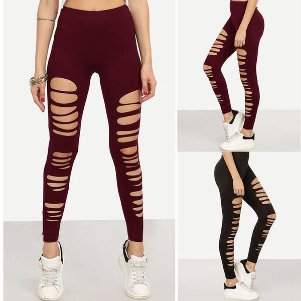 2020 fashion women ladies high skinny ripped holes leggings pants high waist stretch slim pencil leggingstrousers, Black
2020 fashion women ladies high skinny ripped holes leggings pants high waist stretch slim pencil leggingstrousers, Black