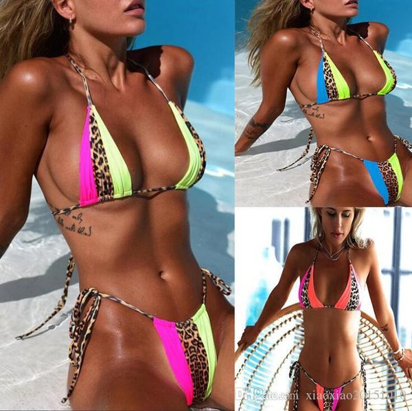 2020 bikini swimwear women halter push up bikini set swimsuit female floral print bandage biquini bathing suit 651, White;black
2020 bikini swimwear women halter push up bikini set swimsuit female floral print bandage biquini bathing suit 651, White;black