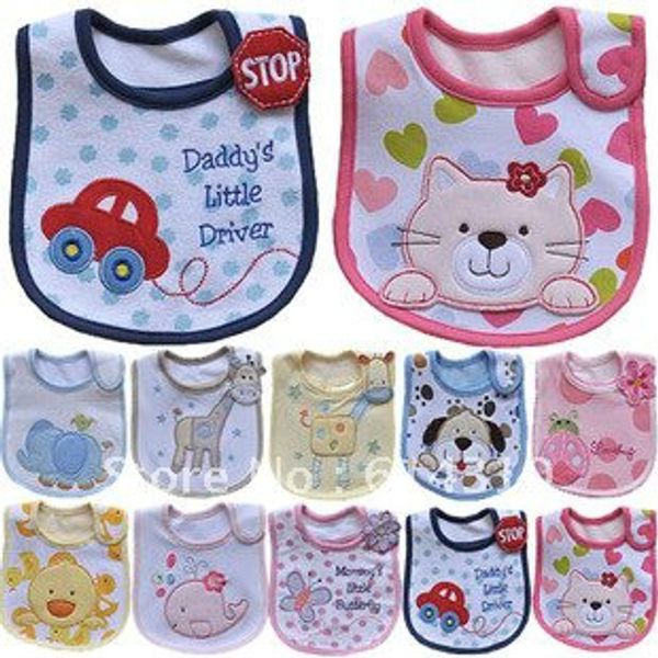 3pc/lot mixed sales cotton baby bibs waterproof infant bibs(send by boys' or girls, Slivery;white
3pc/lot mixed sales cotton baby bibs waterproof infant bibs(send by boys' or girls, Slivery;white