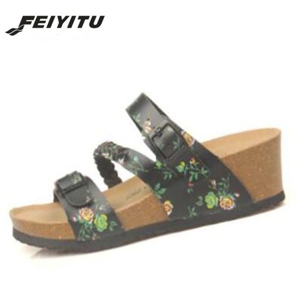 feiyitu women soft cork sandals high heels shoes women summer slippers beach slides platform wedges summer slippers mujer black
feiyitu women soft cork sandals high heels shoes women summer slippers beach slides platform wedges summer slippers mujer black