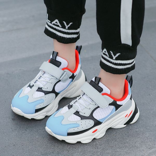 xcao2 sports boys' autumn 2019 new soft bottom mesh breathable medium and large korean style sneakers children's children's s, Black
xcao2 sports boys' autumn 2019 new soft bottom mesh breathable medium and large korean style sneakers children's children's s, Black