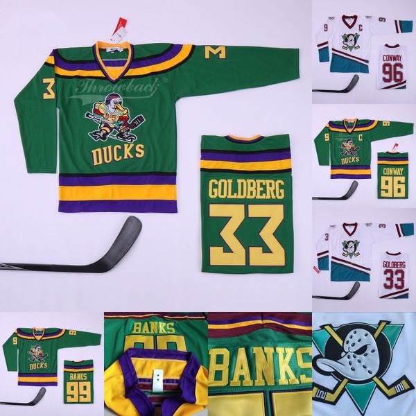 movie the mighty ducks jerseys 96 charlie conway 33 greg goldberg 99 adam banks hockey jersey 100% embroide, Black;red
movie the mighty ducks jerseys 96 charlie conway 33 greg goldberg 99 adam banks hockey jersey 100% embroide, Black;red