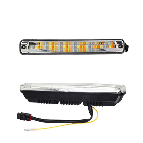 1 pair universal daytime running light cob drl with yellow signal led car lamp external lights auto waterproof car styling
1 pair universal daytime running light cob drl with yellow signal led car lamp external lights auto waterproof car styling