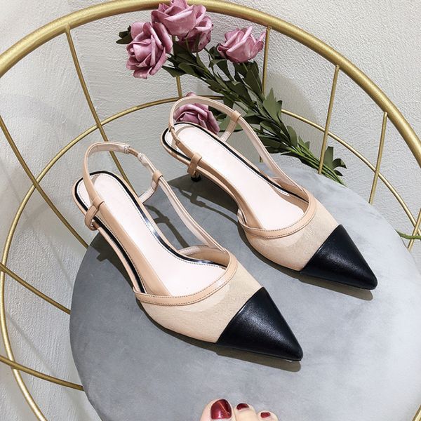 2020 ladies natural leather shoes heel high heels pointed toe open toe sandals shoes ladies beige large 35-40, Black
2020 ladies natural leather shoes heel high heels pointed toe open toe sandals shoes ladies beige large 35-40, Black