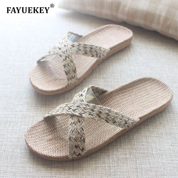 fayuekey 2020 summer men linen flax home slippers floor beach outdoor breathable non-slip casual cross slides sandals flat shoes, Black
fayuekey 2020 summer men linen flax home slippers floor beach outdoor breathable non-slip casual cross slides sandals flat shoes, Black
