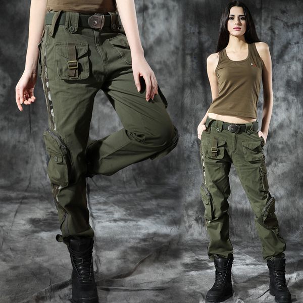 outdoor multi pocket tactical long pants wear resistant pure cotton fabric hiking camping climbing women loose straight trousers, Black;green
outdoor multi pocket tactical long pants wear resistant pure cotton fabric hiking camping climbing women loose straight trousers, Black;green