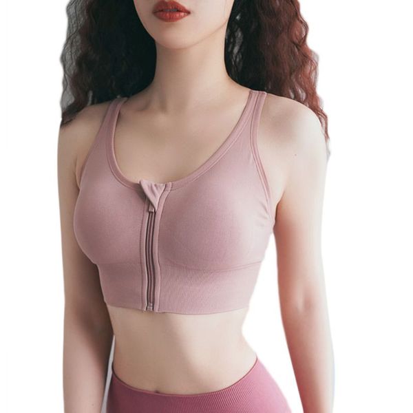 women yoga sport bra zipper cross strappy backless workout bralette running vest, White;black
women yoga sport bra zipper cross strappy backless workout bralette running vest, White;black
