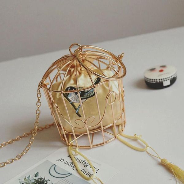 abdb-personality bird cage women handbag tote metal cage girls handle bags coin purse fashion party pouch tassel clutch
abdb-personality bird cage women handbag tote metal cage girls handle bags coin purse fashion party pouch tassel clutch