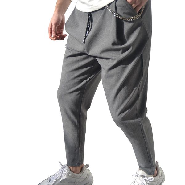 мужчины jogger брюки спортивные штаны casual wear сыпучие карманный цепи подробные мешковатые одежды jogger брюки верхняя одежда упражнение, Black;blue
мужчины jogger брюки спортивные штаны casual wear сыпучие карманный цепи подробные мешковатые одежды jogger брюки верхняя одежда упражнение, Black;blue