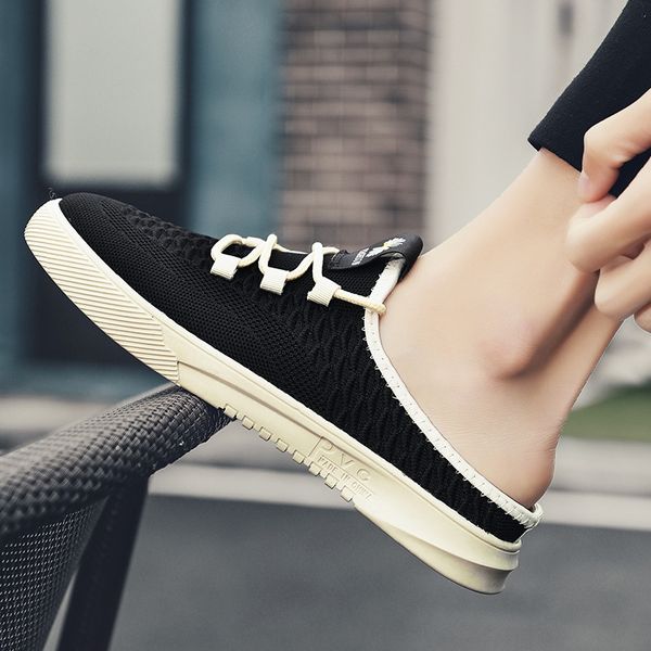 summer new men's trendy all-match with no heel casual casual lazy slippers flying woven breathable men's toe slippers
summer new men's trendy all-match with no heel casual casual lazy slippers flying woven breathable men's toe slippers