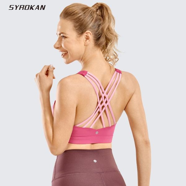 syrokan женские strappy спорт бюстгальтер полное покрытие проложенный поддерживающая симпатичные тренировки йога bra tops sexy back, White;black
syrokan женские strappy спорт бюстгальтер полное покрытие проложенный поддерживающая симпатичные тренировки йога bra tops sexy back, White;black