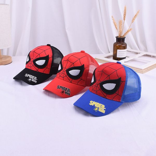 wccfw korean style new children's cartoon spider-man net baseball sun sunshade cap hat summer baby sunshade baseball cap color matching, Yellow
wccfw korean style new children's cartoon spider-man net baseball sun sunshade cap hat summer baby sunshade baseball cap color matching, Yellow