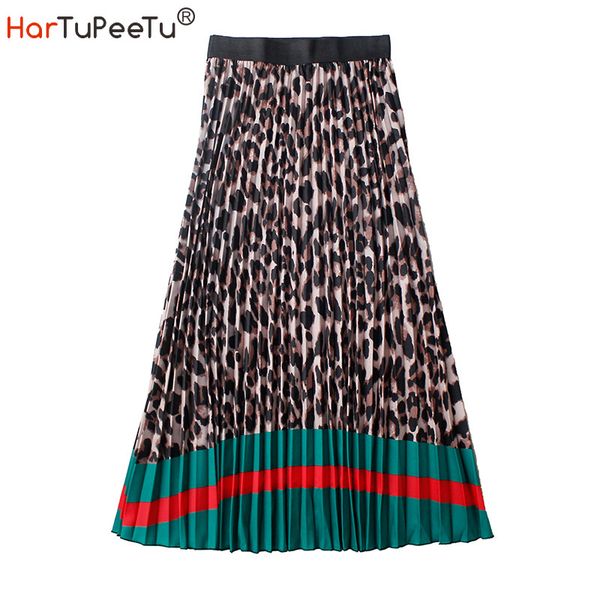 leopard print midi skirt women pleated skirts elastic high waist patchwork colour block big hem a line chiffon 2020 summer, Black
leopard print midi skirt women pleated skirts elastic high waist patchwork colour block big hem a line chiffon 2020 summer, Black