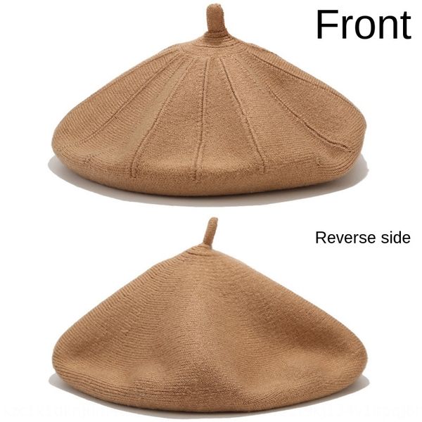 korean new double-sided painter's wool knitted beret female artistic hipster painter hat simple beret hat, Blue;gray
korean new double-sided painter's wool knitted beret female artistic hipster painter hat simple beret hat, Blue;gray