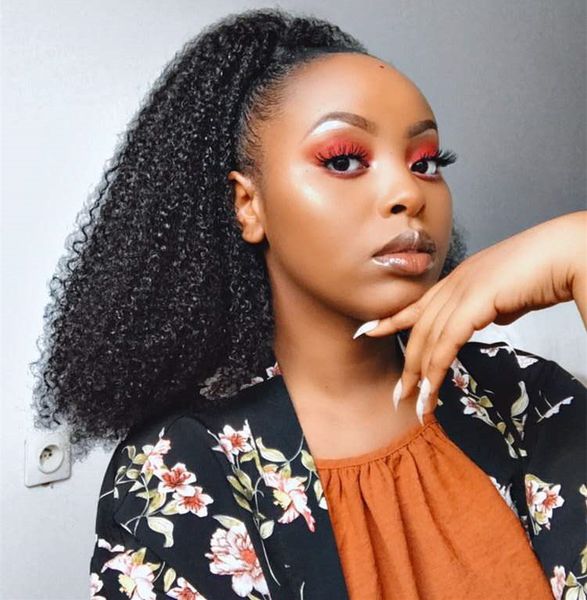 mongolian kinky curly drawstring ponytail extension clip in black hair human hair afro ponytail hairpiece 140g big natual
mongolian kinky curly drawstring ponytail extension clip in black hair human hair afro ponytail hairpiece 140g big natual